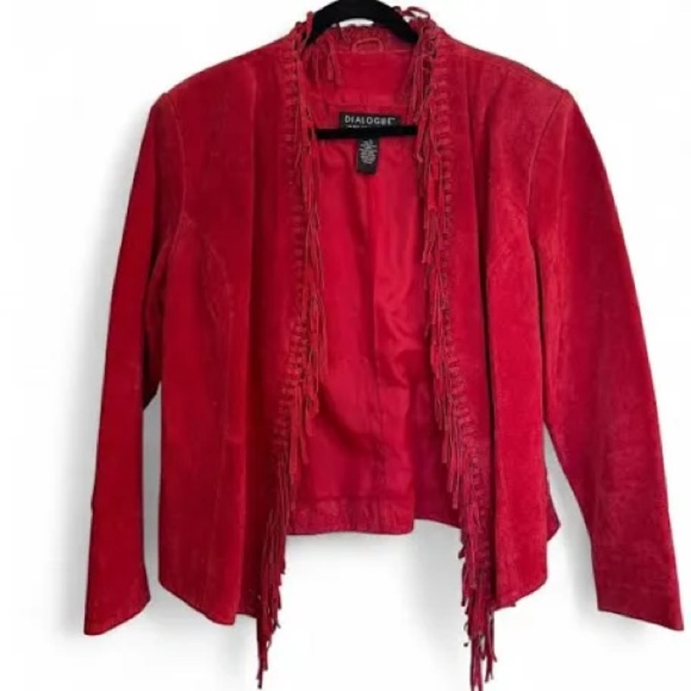 Dialogue Vintage Fringe Women's Jacket
